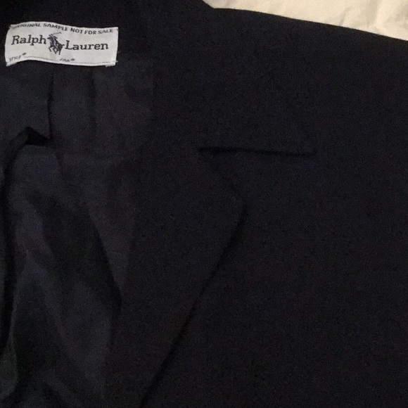 VTG Ralph Lauren BL Y2K Waistcoat SAMPLE - Picture 5 of 14